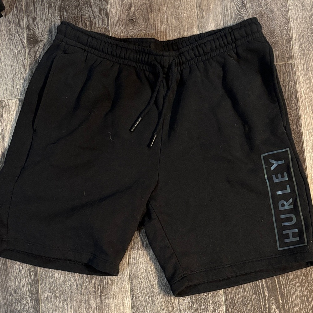 Hurley Men's Black Athletic Shorts